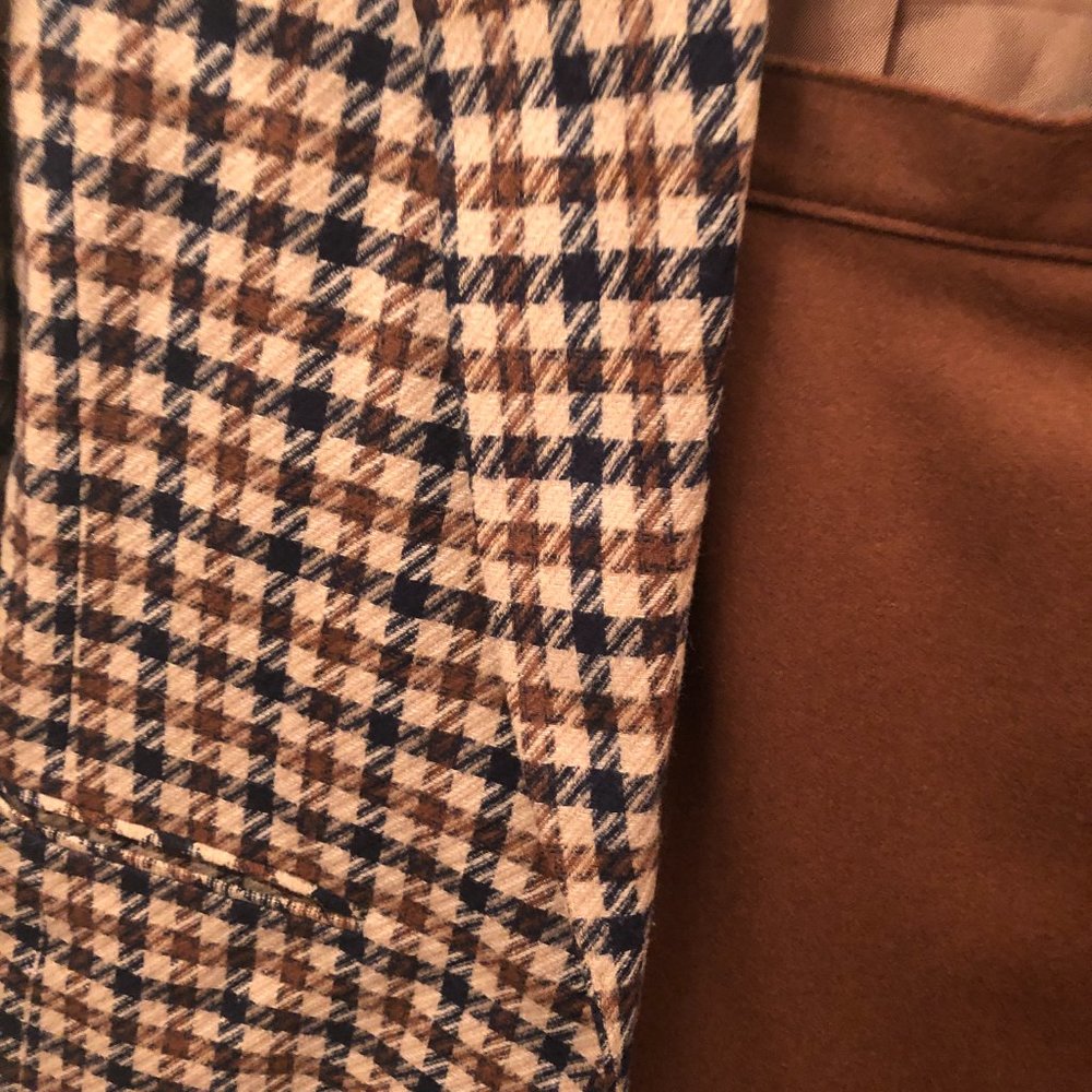 Pendleton Matching Wool Set Houndstooth Jacket & … - image 5